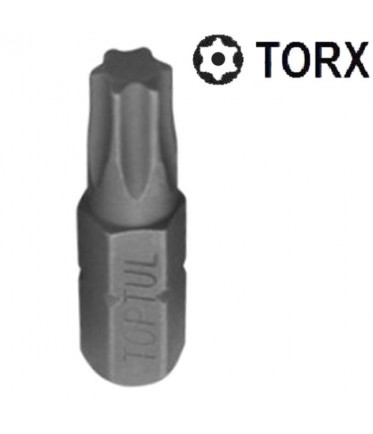 Насадка 1/4" 25мм TORX T27 с отверстием TOPTUL FSGA0827